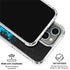 DC Comics Batman Blue Splash character shape iPhone 16 Pro Clear Case